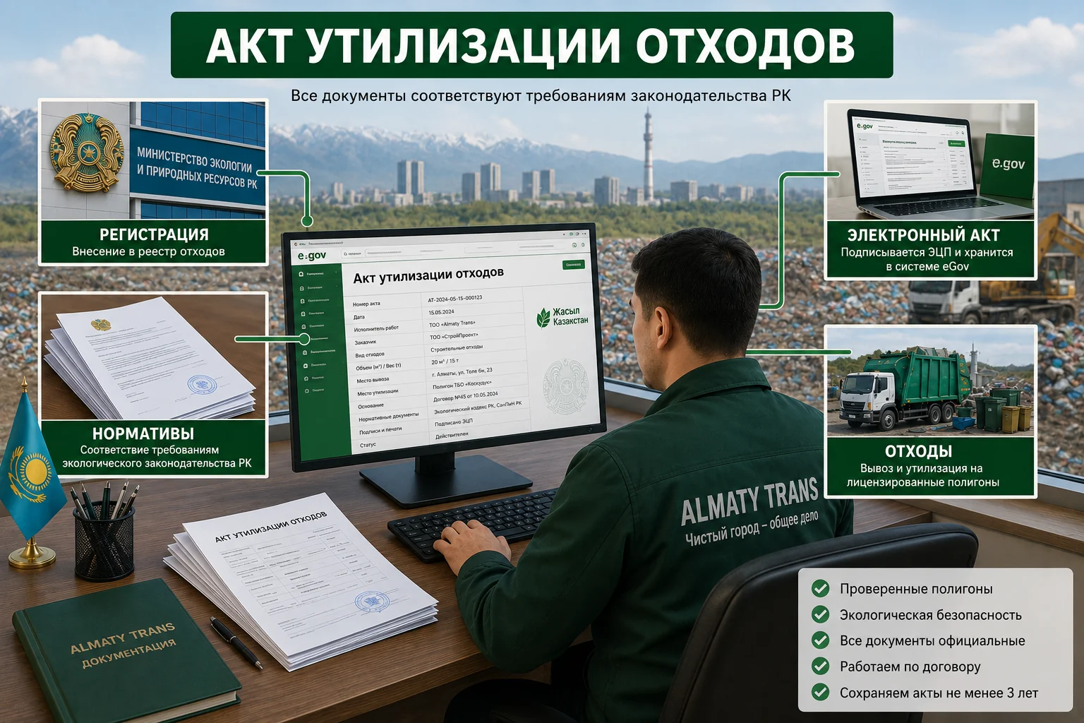 Вывоз крупногабаритного мусора и хлама